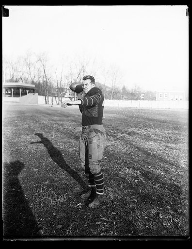 Ralph Duplin G.U. [i.e., Georgetown University] halfback