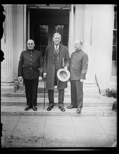 John G. Sargent, center. White House, Washington, D.C.