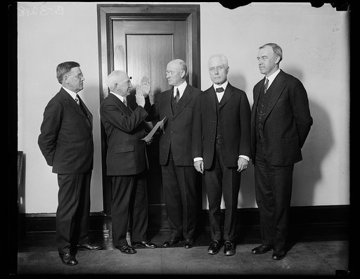 Group; William F. Whiting, 2nd from right