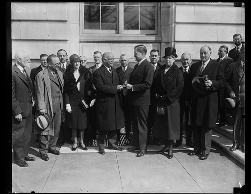 Charles Curtis and group
