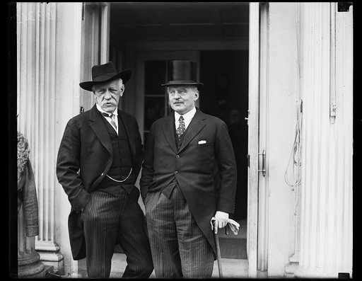 Men at White House, Washington, D.C.