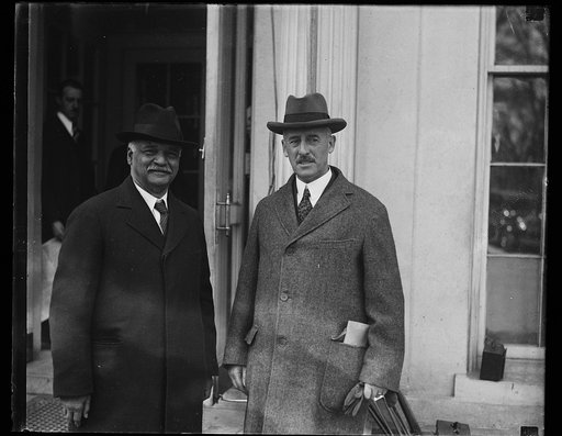Charles Curtis and Henry L. Stimson