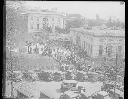 Side view of White House, Washington, D.C.