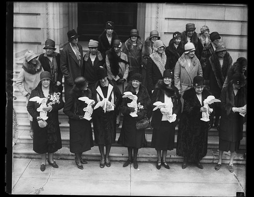 Congressman on Job for [...] Special Session of Congress, Members of the weaker sex were strongly represented when the special session of Congress opened at the Capitol today; Edith Nourse Rogers, center front