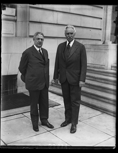 Uncle and nephew both members of Congress. Uncle and nephew combination in Congress, Rep. Charles A. Eaton of New Jersey, (right) and his nephew Rep. William R. Eaton of Colorado, are both members of the special session of Congress which opened in Washington today. They are Republicans