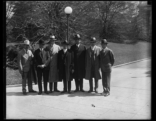 Assn. of Dentists visit Hoover [White House, Washington, D.C.