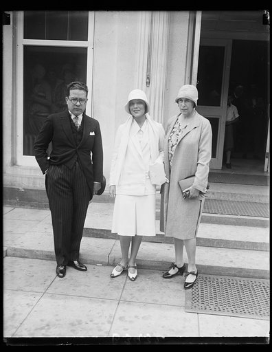 Delores Del Rio and Spanish Ambassador at White House