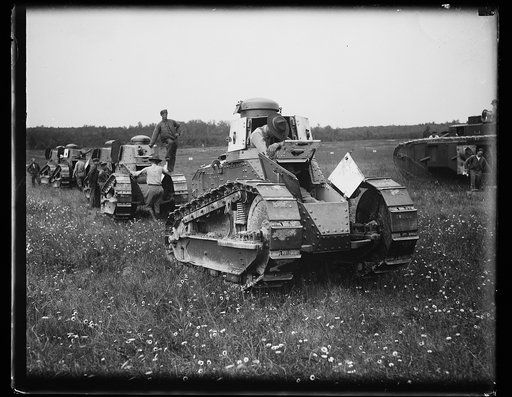 Military tanks