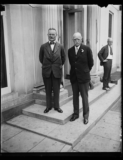 Men at White House, Washington, D.C.