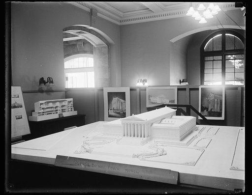 Model for U.S. Supreme Court building, Washington, D.C.
