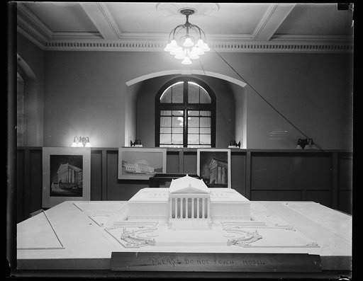 Model for U.S. Supreme Court building, Washington, D.C.