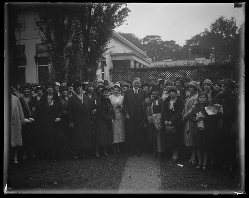 Natl. Catholic Council of Women and Hoover [White House, Washington, D.C.