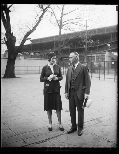 Clark Griffith and Miss H. Alexander