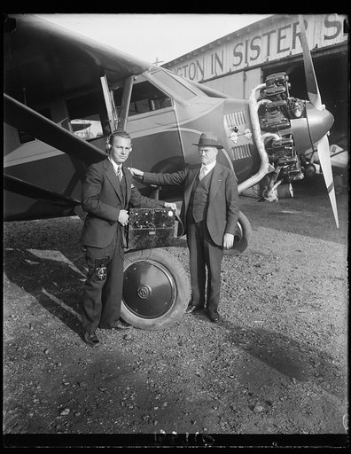Washington inventor says ignition interference from airplane engines is a myth. Ignition interference from airplane engines on aircraft is largely a myth according to C. Francis Jenkins, Washington, D.C., inventor who has designed a radio receiving set which he does not pick up noises from a flying 