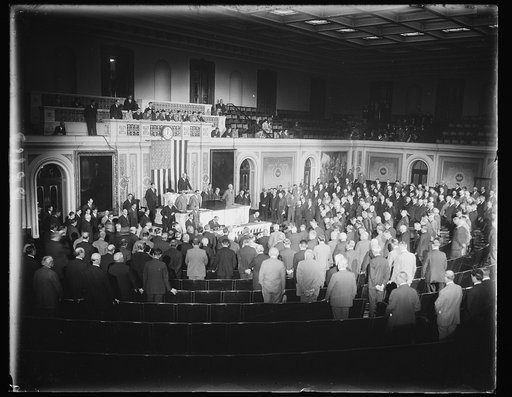Opening of 71st Congress, Mon.
