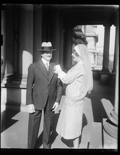John J. Pershing, left. State, War and Navy Building, Washington, D.C.