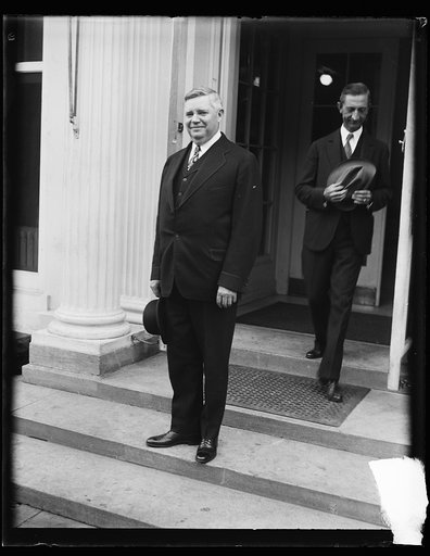 Men at White House, Washington, D.C.