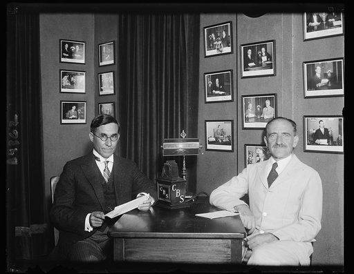 Dominican Republic, Senor Percio C. Franco and Dr. Rowe (CBS)