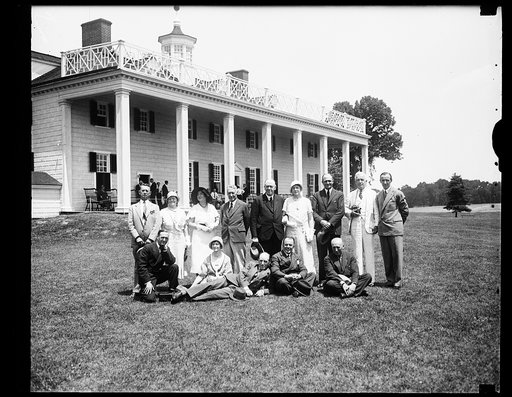 Group at Mount Vernon, Virginia