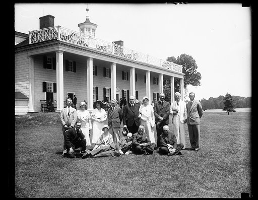 Group at Mount Vernon, Virginia