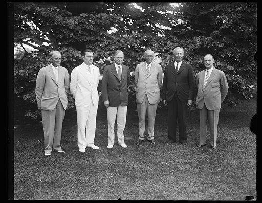 Herbert Hoover and group