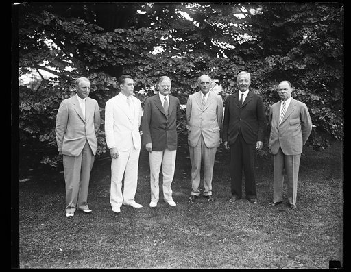 Herbert Hoover and group