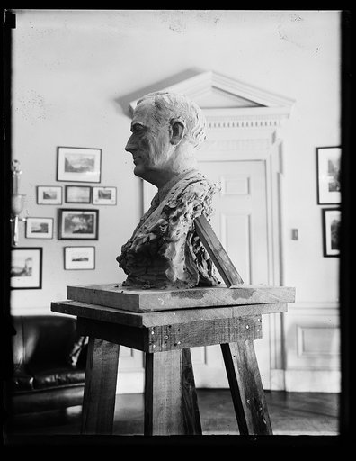 Sculpture: Bust of Franklin D. Roosevelt