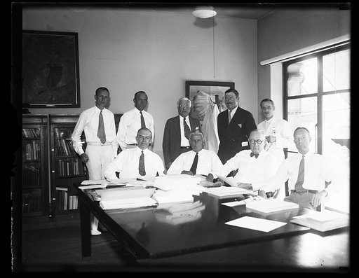 Group; Hiram Bingham? center