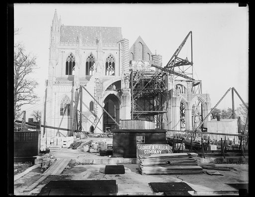 National Cathedral under construction, Washington, D.C.