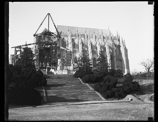 National Cathedral under construction, Washington, D.C.