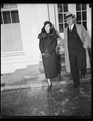 Man and woman. White House, Washington, D.C.