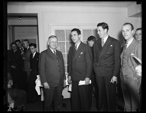 Harold L. Ickes, left