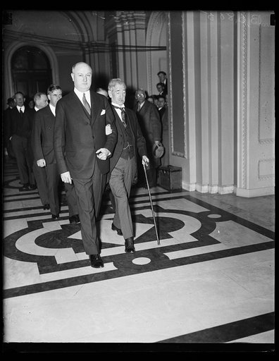 James Farley, left