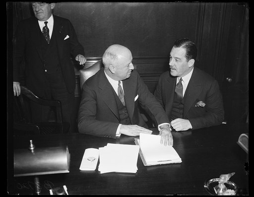 Group; James Farley, center front