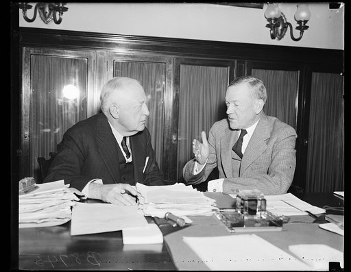 Charles L. McNary, right