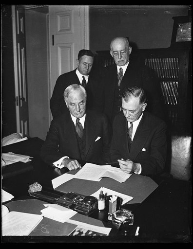 Cordell Hull, left front