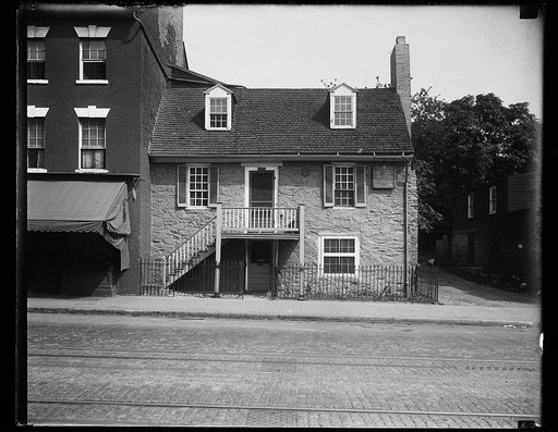 George Washington's headquarters while surveying Washington in 1791