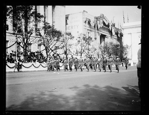 Parade at Triumphal Arch, Washington, D.C.