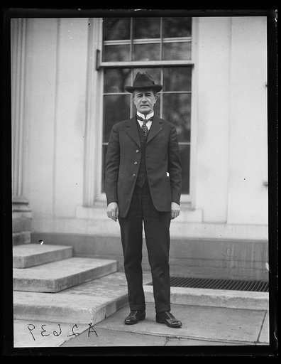 Man at White House, Washington, D.C.