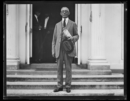 Man at White House, Washington, D.C.