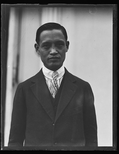 Man at White House, Washington, D.C.