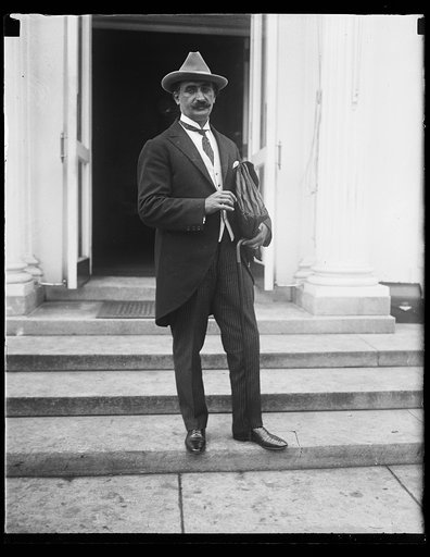 Man at White House, Washington, D.C.