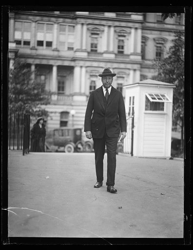 Man at White House, Washington, D.C.