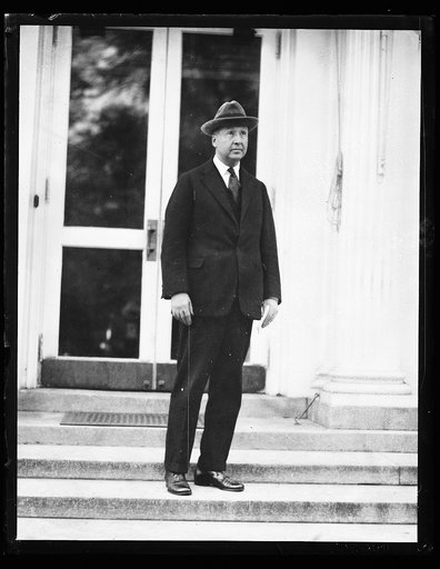 Man at White House, Washington, D.C.