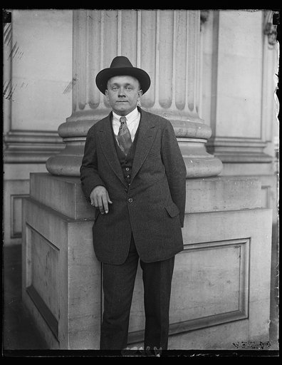Man at U.S. Capitol, Washington, D.C.