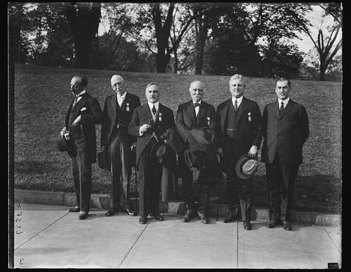 Group; James J. Davis, 2nd from right