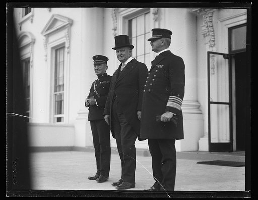 Edwin Denby, center. White House, Washington, D.C.