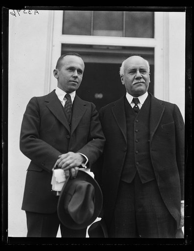 Men at White House, Washington, D.C.