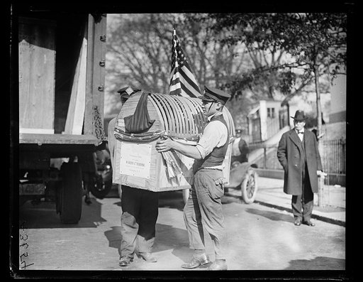 Thanksgiving turkey, his excellency Warren G. Harding, President of the United States, Washington, D.C.