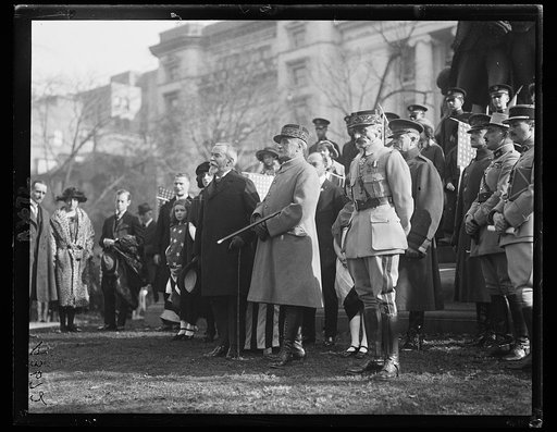 J.J. Jusserand, Marshal Ferdinand Foch, Washington, D.C.